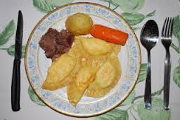 cassatelle col brodo di carne